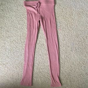 Dusty rose leggings